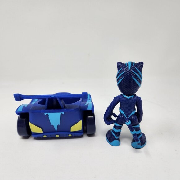 PJ Masks Catboy Figure & Cat-Car Blue Racer Toy Set, Cat Boy PJ Masks - Picture 6 of 9